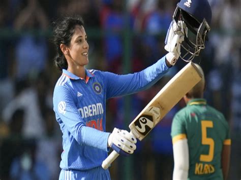 Smriti Mandhana Moves To Third Spot In Icc Womens Odi Rankings India