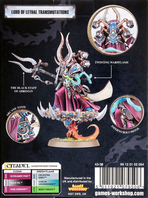 Warhammer 40000 Ahriman Arch Sorcerer Of Tzeentch At Mighty Ape Nz