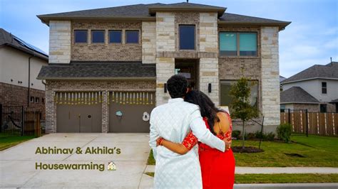 Abhinav Akhila S Housewarming Video Highlights Liberty Hills Tx