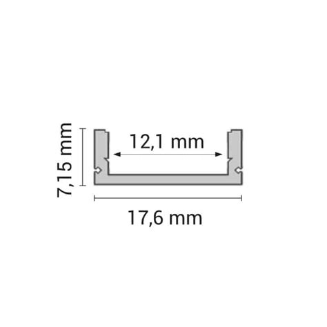 Optonica Alum Nium Led Profil M Op L Bur Val Ot Tit N Electric