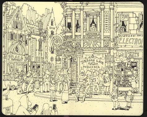 Mattias Inks: Urban sketching