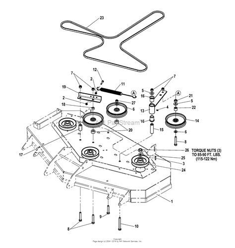 Simplicity Inch Mower Deck Belt Diagram