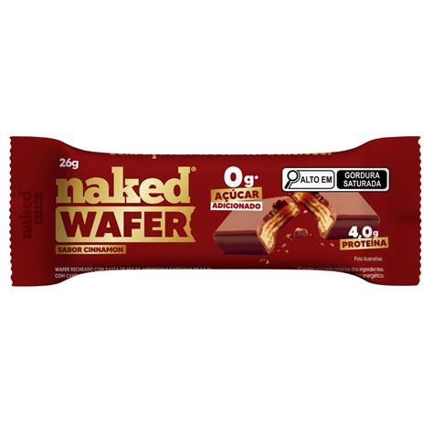 Leve Pague Naked Wafer Cinnamon Avel Branco Choco Ao Leite