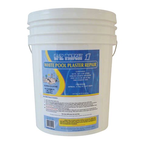 White Pool Plaster Repair - 50 lbs - EZ Patch - EZP1-50