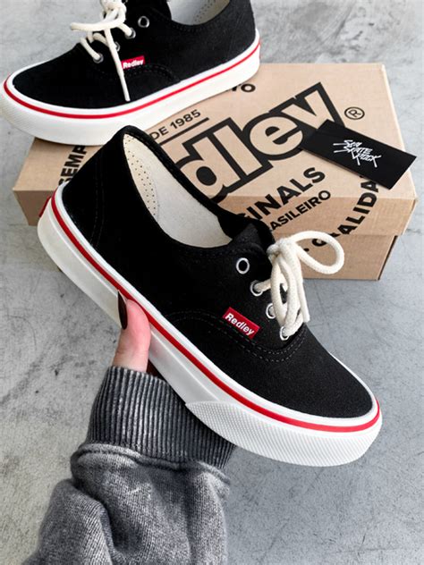 Tênis Redley Originals Wac 01 Preto Off White Ska Skate Rock