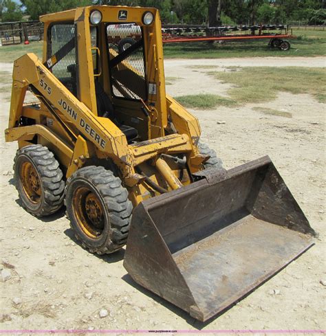 1987 John Deere 575 Skid Steer Loader In Stephenville Tx Item A4690