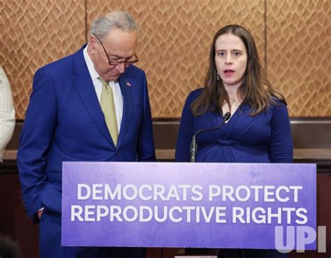 Photo Senate Democrats Hold Press Conference To HighLight Reproductive