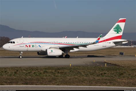 T7 MRF MEA Middle East Airlines Airbus A320 232 WL Photo By