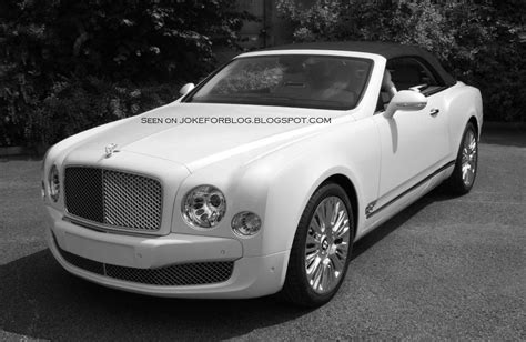 JOKEFORBLOG: BENTLEY MULSANNE CONVERTIBLE (LEAKED)