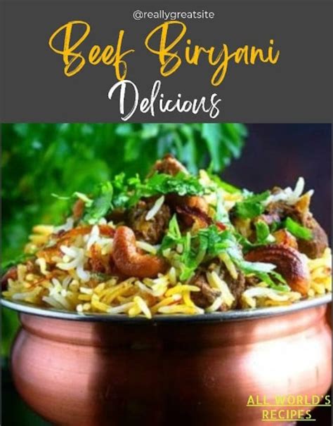 Beef Biryani Recipe Malik Ahad Medium