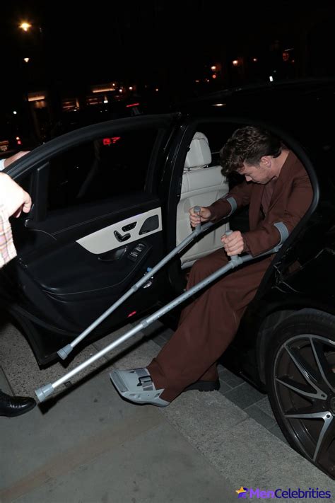 Will Poulter With Crutches What Happened The Male Fappening