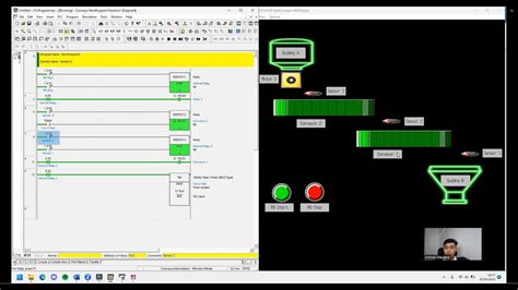 Program Sistem Belt Conveyor Cx Programmer Cx Designer Simulation