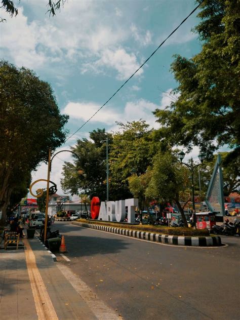 Garut Kota Di Fotografi Alam Pemandangan Estetika Langit