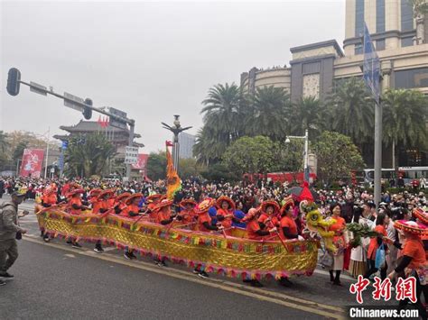 广东惠州开展“多彩非遗闹元宵”大巡游 民俗地理 华夏经纬网