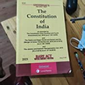 Constitution Of India Bare Act With Short Notes Handbook In English