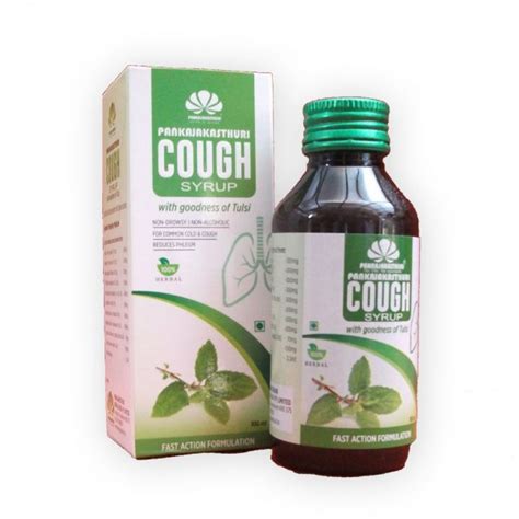 Pankajakasthuri Cough Syrup With Tulsi Ml Keralaspecial