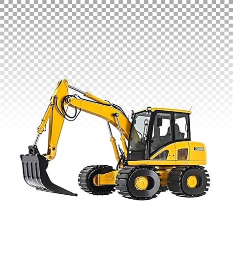 Premium Psd Isolated Excavator In Png Format