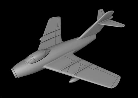 3D file MiG-15 Scale 1-48 Printable Stl Files・3D printable model to
