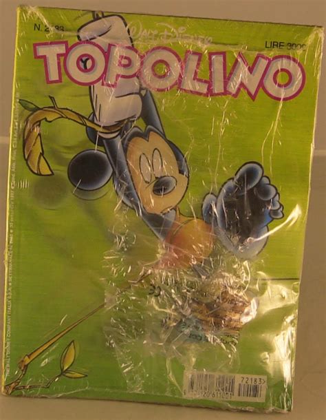 Walt Disney Production Topolino Libretto Topolino Con Allegati