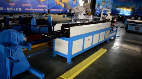 Duct Flange Making Machine Tdc Flange Roll Forming Machine Buy Tdc Flang Forming Machine