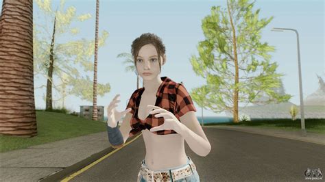 Claire Redfield Cowgirl Re2 Remake Pour Gta San Andreas