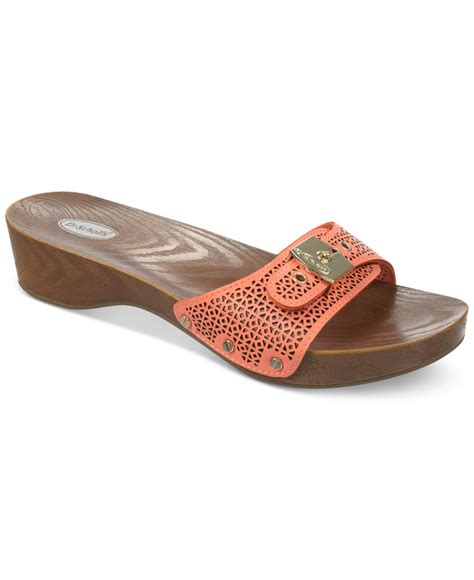 Dr Scholls Classic Sandals In Coral Orange Lyst