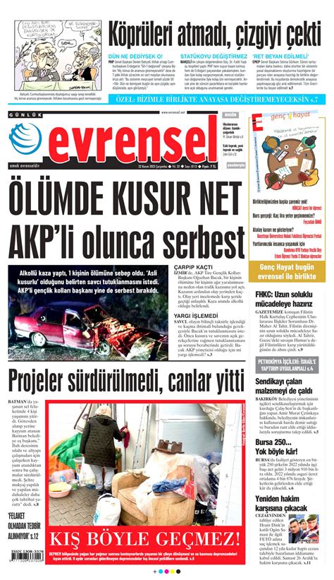 Evrensel Gazetesi Evrensel Man Et Oku Haberler Kas M