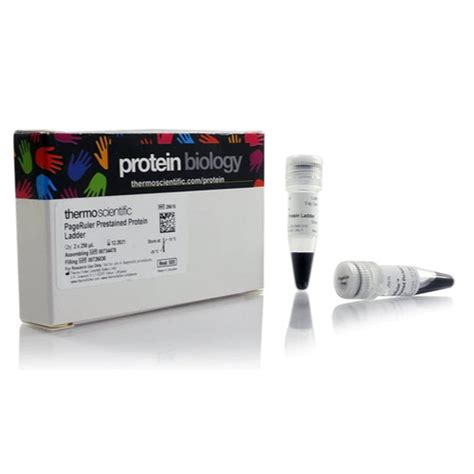 Jual PageRuler™ Prestained Protein Ladder, 10 to 180 kDa | Cat : 26616 - Kab. Tangerang ...