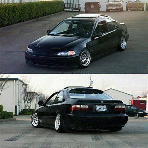 1995 Honda Civic Coupe Black