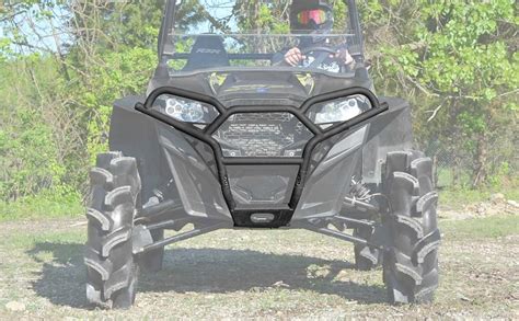 Superatv Front Bumper Brush Guard For Polaris Rzr 800 See