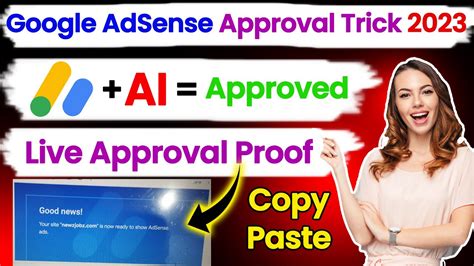 Adsense Approval Secret Trick How To Get Google Adsense Approval