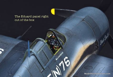 The Eduard Grumman F F N Hellcat Night Fighter Model Paint