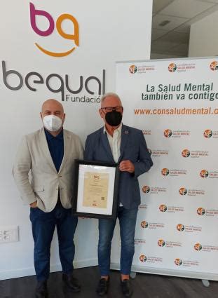 Salud Mental Espa A Recibe El Sello Bequal Plus Que Certifica La