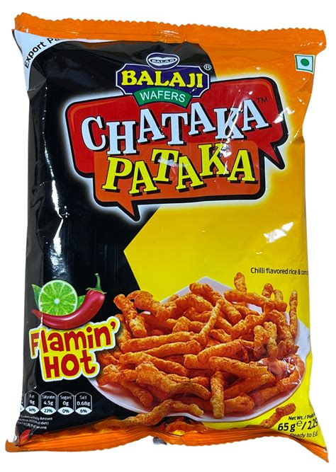 Balaji Chataka Pataka Flaming Hot 65g Jaldi