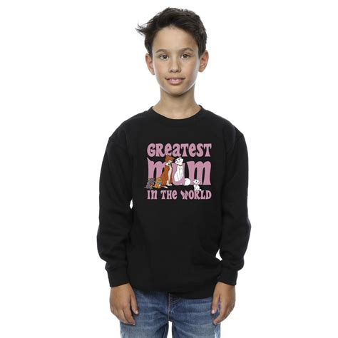 Disney Boys The Aristocats Greatest Mum Sweatshirt