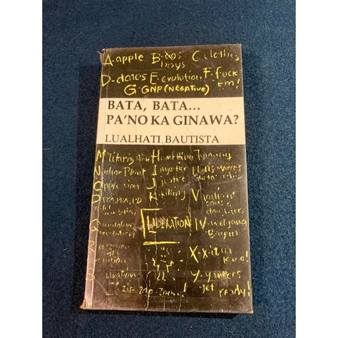 Bata Bata Pano Ka Ginawa By Lualhati Bautista Book Preloved