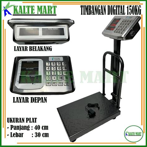 Jual Timbangan Duduk Digital 150kg Timbangan Digital 150kg Timbangan