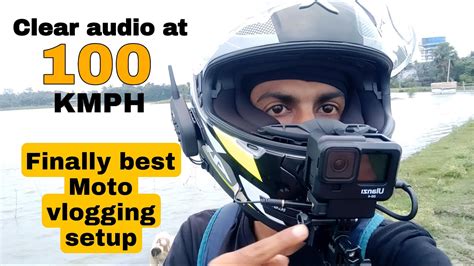 Best Moto Vlogging Setup With Gopro Clear Audio At Kmph Step By