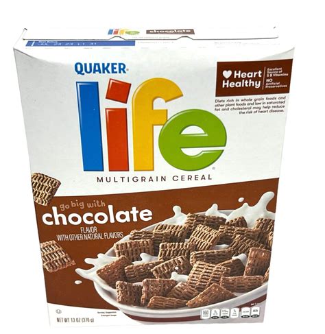 Life Chocolate Multigrain Cereal 13 Oz Quaker 30000569467 Ebay