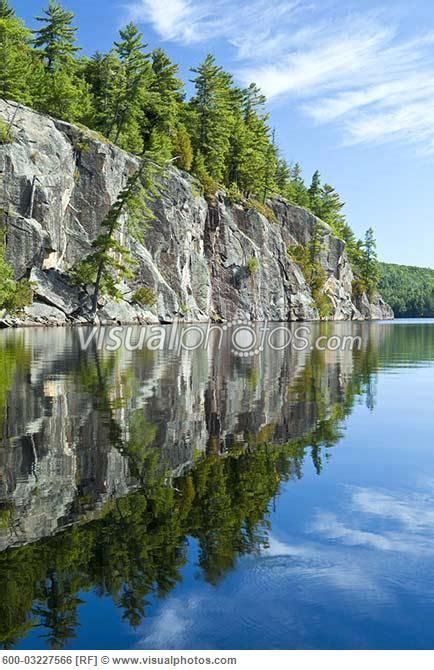 Granite Cliff Rock Lake Algonquin Provincial Park Ontario Canada