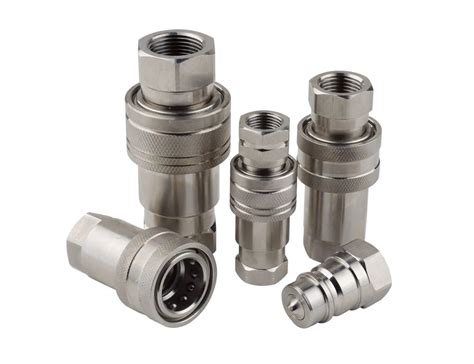 Stainless Steel Hydraulic Quick Coupling Iso A Coupler Buy