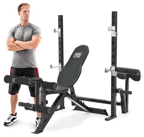 Marcy Pro Olympic Bench with Squat Rack (8585503) | Argos Price Tracker ...