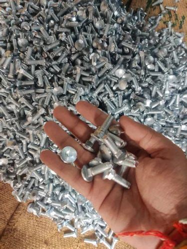 Ms Carriage Bolt At Rs Kg Mild Steel Carriage Bolt In Ludhiana