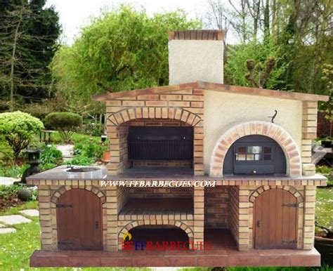 Barbecue Et Four En Brique Rustique L Opard F F F Ffbarbecues