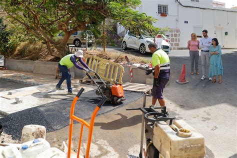 El Ayuntamiento Lleva A Cabo 111 Actuaciones De Mejora En Asfaltados