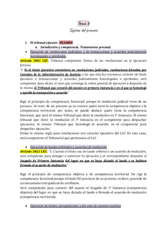 Tema 8 Derecho Procesal Civil Pdf