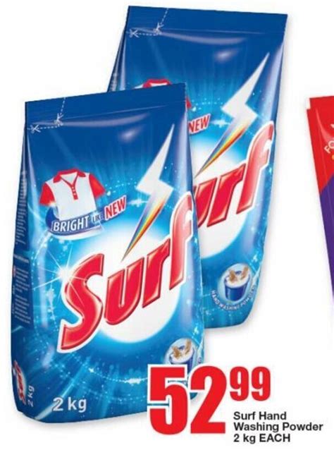 Surf Hand Washing Powder 2 Kg Each Offer At Sentra