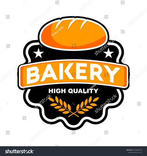 Bakery Vector Logo Yellow Black Vector Stock Vector (Royalty Free) 1654086196 | Shutterstock