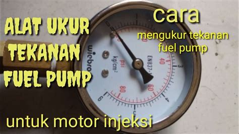 Daftar Tekanan Fuel Pump Motor Injeksi 530towing