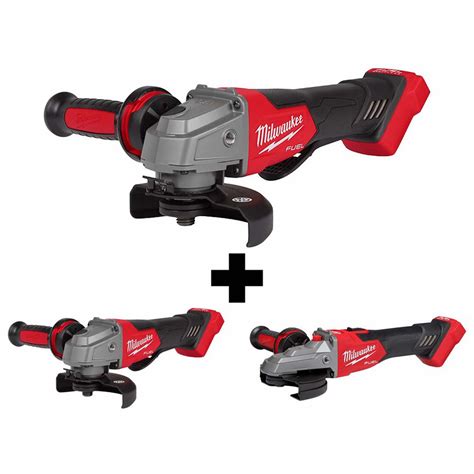 MILWAUKEE Cordless, Grinder, 4 1/2 in, 5 in Wheel Diameter, 18V DC ...